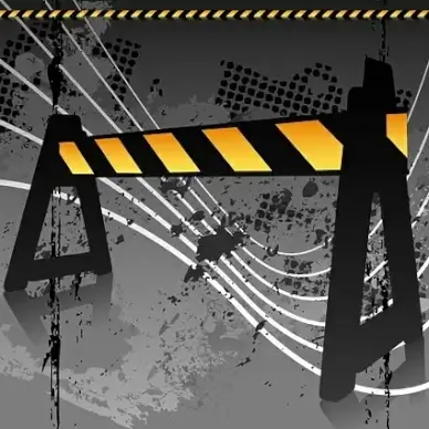 fence and beautiful background element vector