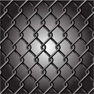 fence made of metal wire vector background graphic