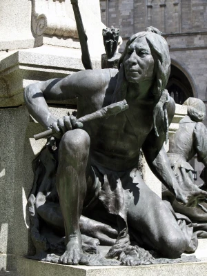 figures statue native