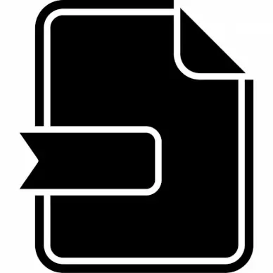 file sign icon dark flat silhouette outline