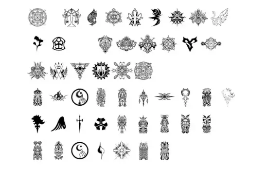 Final Fantasy Symbols
