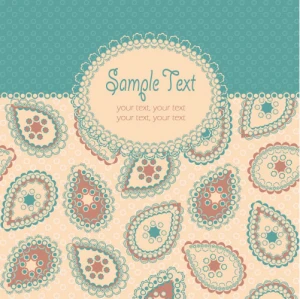 fine decorative patterns background vector