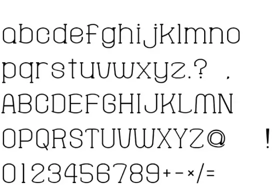 Fine Serif Hosomozi G