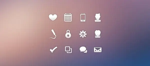 Finely Crafted Icon Set