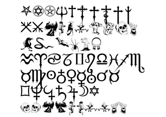 Fiolex Mephisto Dingbats