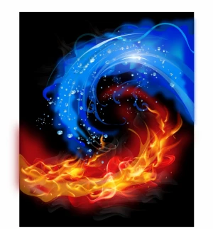 Fire and water
