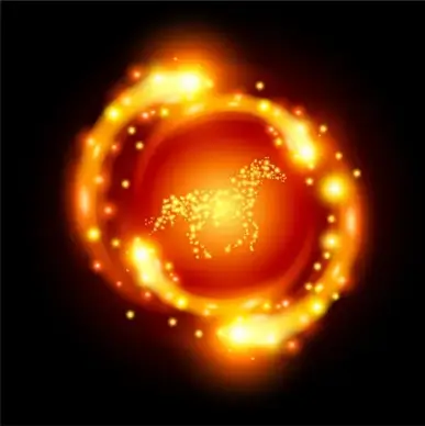 fire flame rotate ball