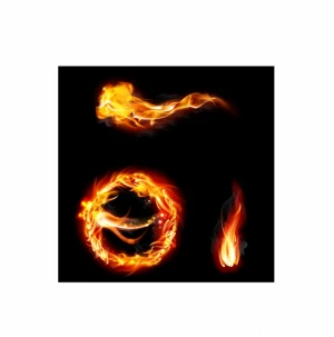 Fire flames