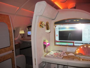 first class suites with lots of mood lighting