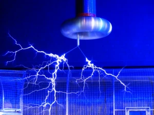flash tesla coil experiment