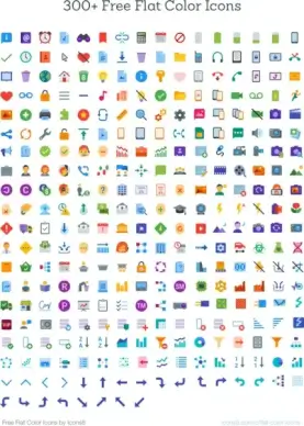 flat color icons by icons8