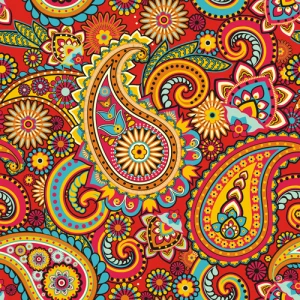 floral paisley pattern seamless vector