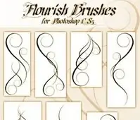 Flourish Brushes for CS3