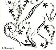 Flower Design Brushes for CS3