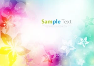 flower design colorful background vector illustration