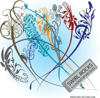 Flower Swirls