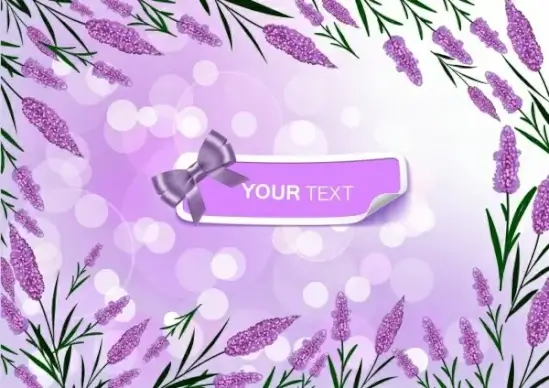 flowers background violet bokeh lavender decoration