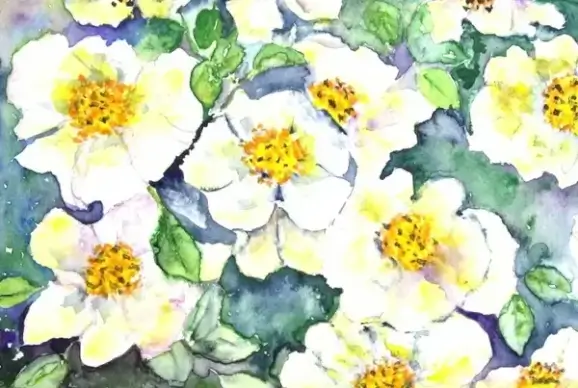 flowers nature painting