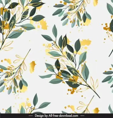 flowers pattern colorful bright watercolors decor