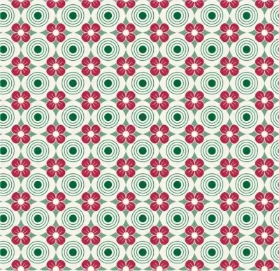 flowers seamless pattern with repeating style design