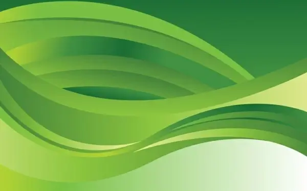 Flowing green