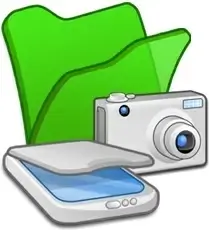 Folder green scanners cameras
