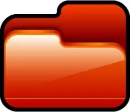 Folder Open Red