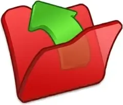 Folder red parent