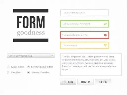 Form Goodness Kit