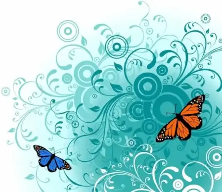 Free Butterfly Vector Art