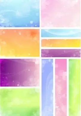 Free flowery vector backgrounds 04