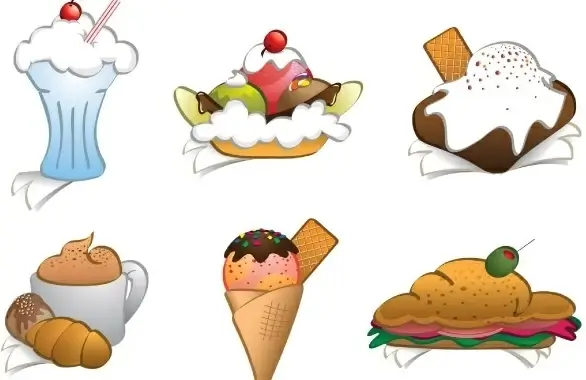 Free foof Vectors