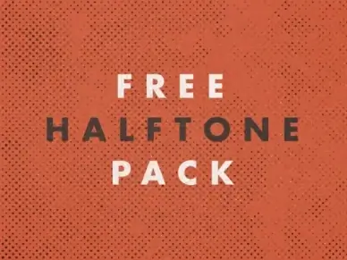 free halftone psd background