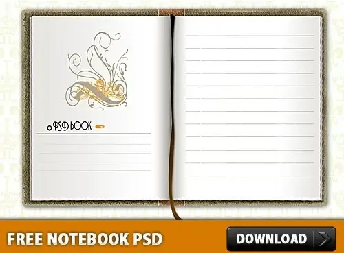 Free Notebook PSD