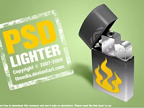 Free PSD lighter