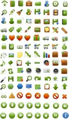 free stock vector iconset icons pack
