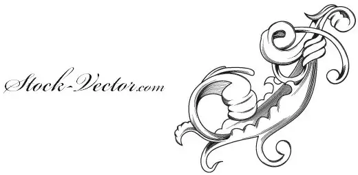 Free Vector Engraved Flower