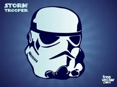 free vector stormtrooper