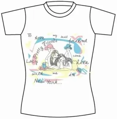 Free Vector T-shirt Template 04