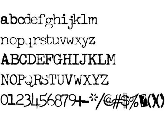 Freeky Typewriter