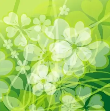 fresh summer flowers vector background 2 mirage