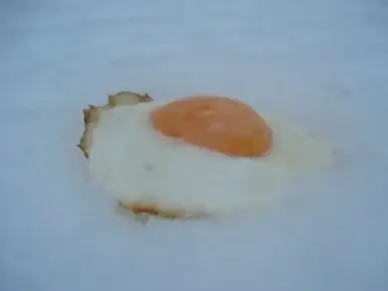 fried snow cold