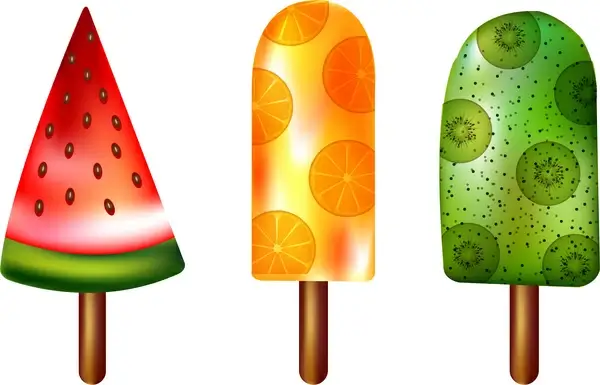 fruit ice cream