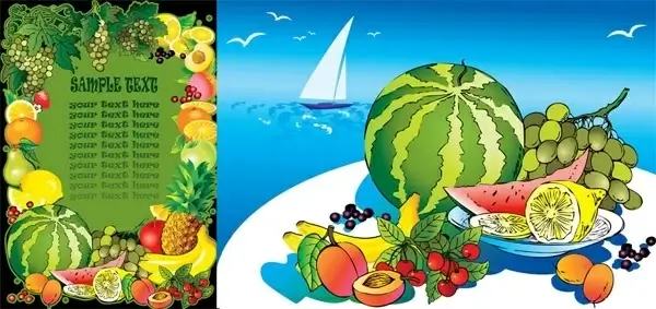 fruits vector