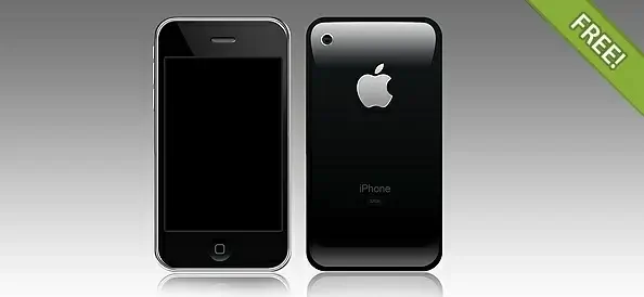 Full PSD Layered iPhone