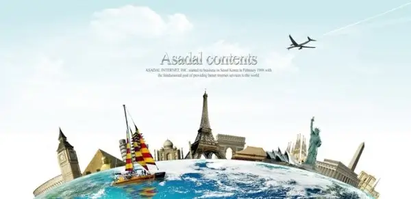 fun earth creative design templates layered