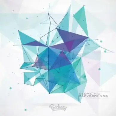 futuristic geometric background