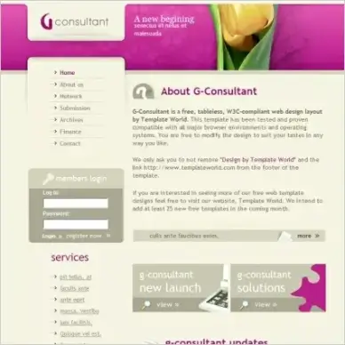 G-Consultant Template