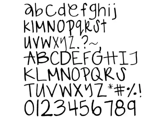 Gabiies Handwritting