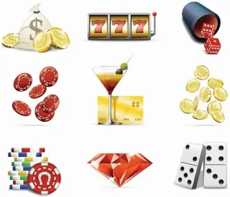 gaming theme icon vector